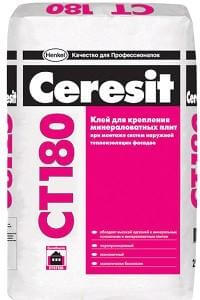 Клей для утеплителя СТ 180 для плит из минеральной ваты