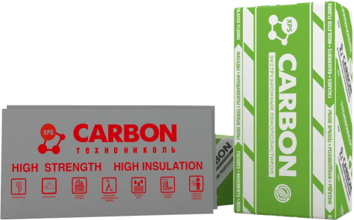 Экструзия ТехноНиколь Carbon Eco 40x580х1180x10