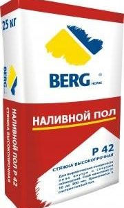 Р 42 Толстослойный - Наливной пол BERGhome