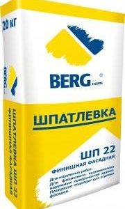 ШП 22 Финишная Фасадная - Шпатлевка BERGhome