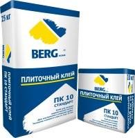 ПК 10 Стандарт - Плиточный клей BERGhome