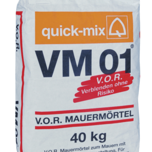 Кладочный раствор Quick-Mix VM 01 серый