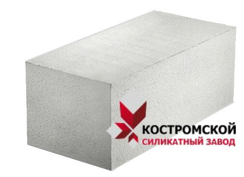 Блок газобетонный КСЗ D500 600x100x300 мм