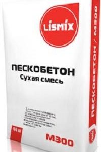 Пескобетон Lismix