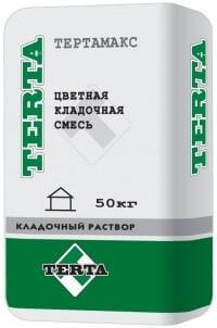 Цветная кладочная смесь Тертамакс XL красная