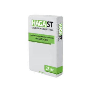 Пол наливной самовырвнивающийся М300 HagaST HAGApol300 Серый