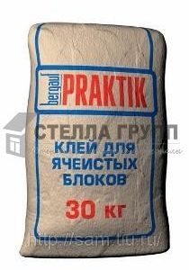 Клей для ячеистых блоков Praktik