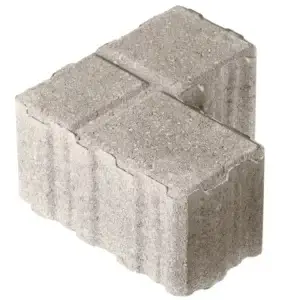 Тротуарная плитка П10-10 “Уголок дорожный” 200×200х100 Стандарт