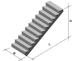 Лестничный марш ЛМ 1.1